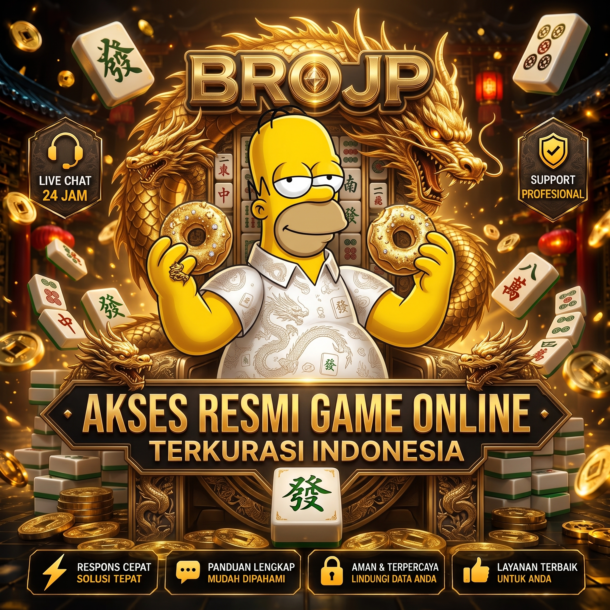 BROJP · Akses Resmi Game Online Terkurasi Indonesia